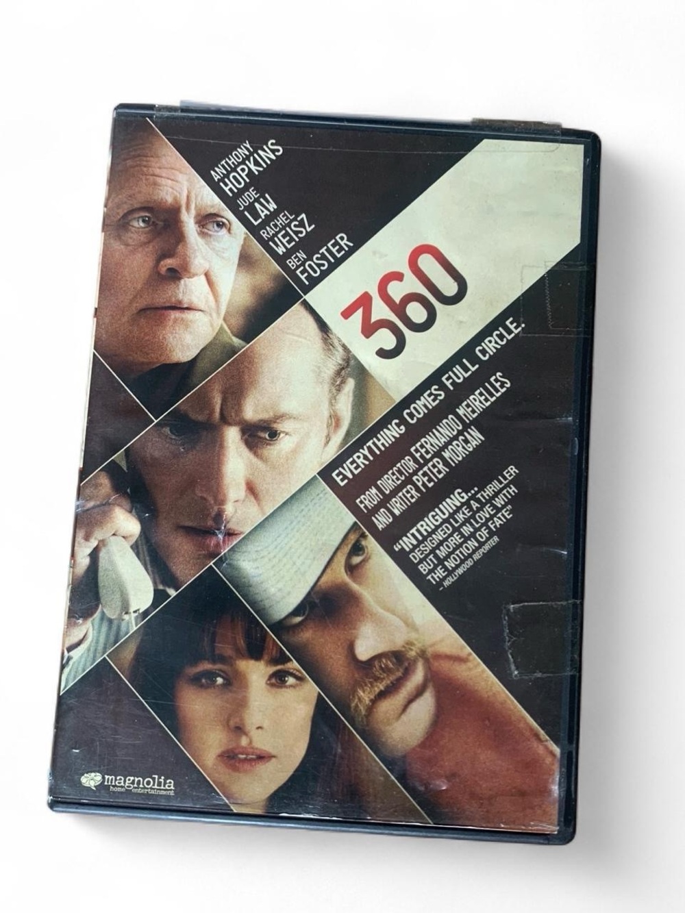 360 DVD Movie - Black and Beige Cover